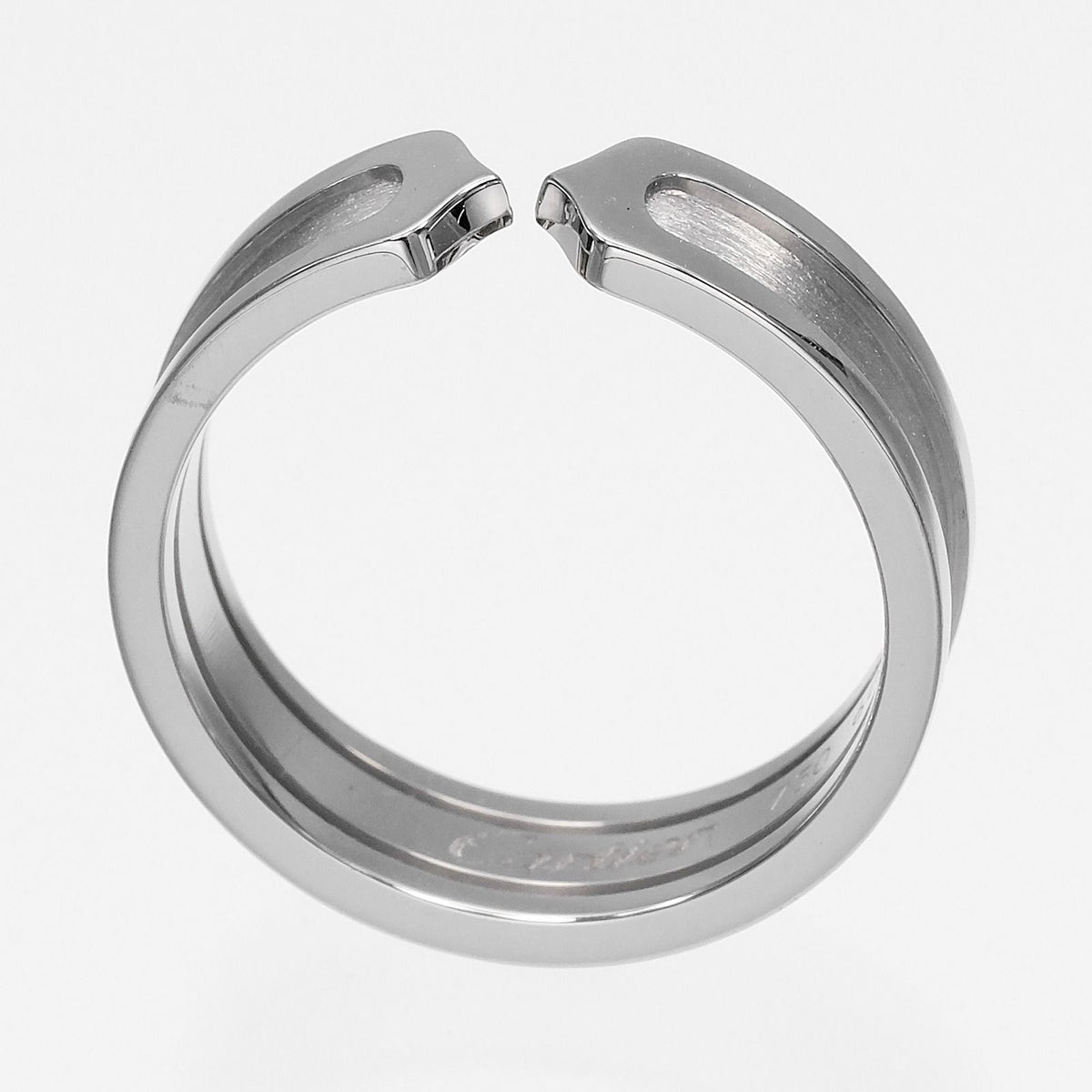 Cartier 2C White Gold Ring — view 3