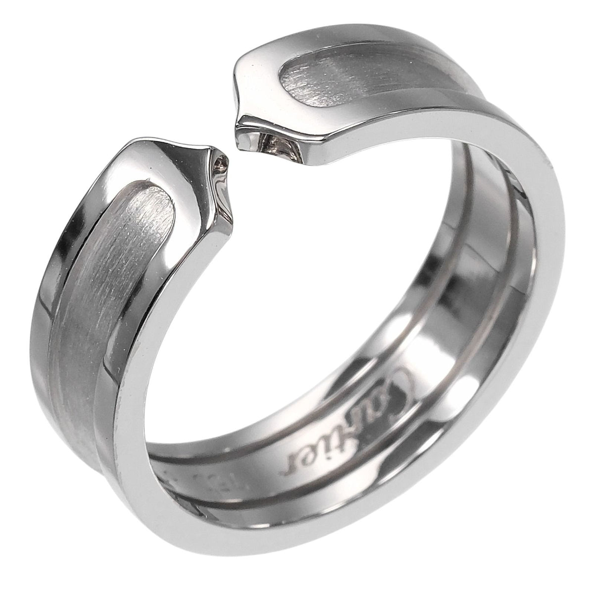 Cartier 2C White Gold Ring