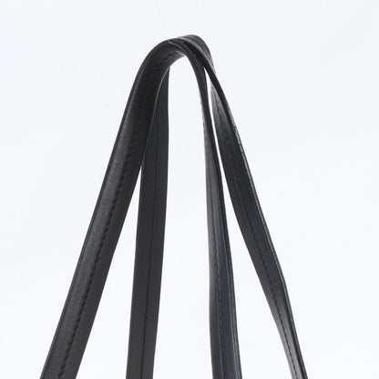 Prada Leather Canvas Canapa Monkey Shoulder Bag Hand — view 3