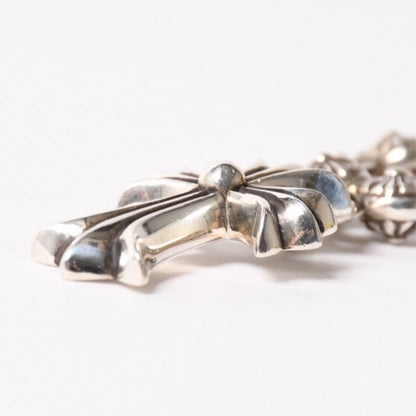 Chrome Hearts 1 CH Ball Chain Small CH Cross Necklace — view 6