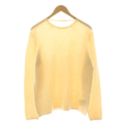 Prada Knit Sweater Long Sleeve Cashmere 52 Beige