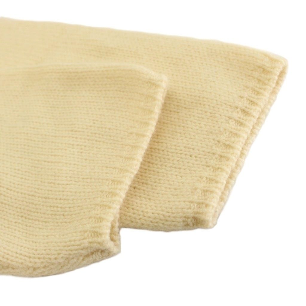Prada Knit Sweater Long Sleeve Cashmere 52 Beige — view 4
