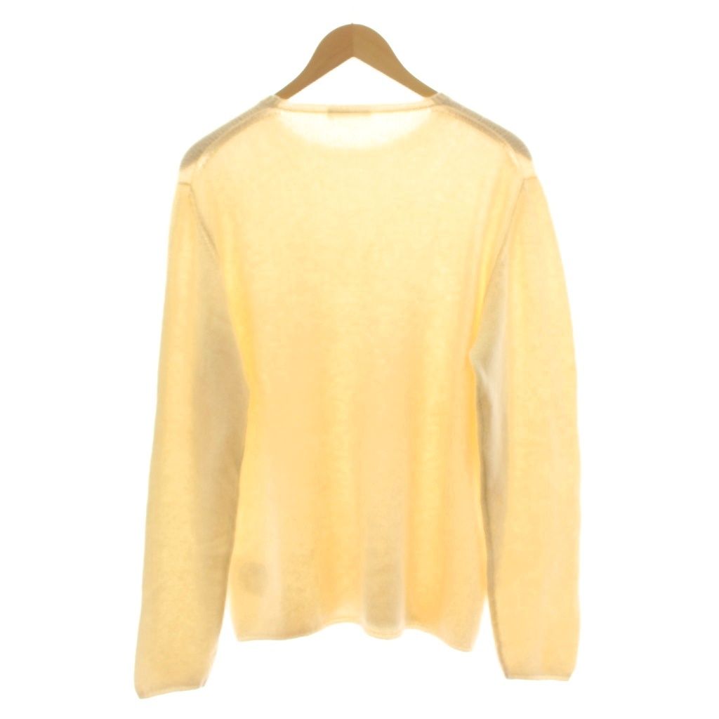 Prada Knit Sweater Long Sleeve Cashmere 52 Beige — view 2