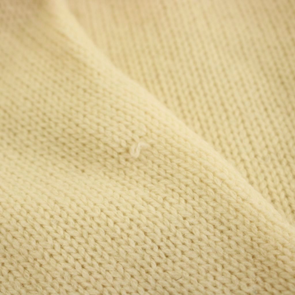 Prada Knit Sweater Long Sleeve Cashmere 52 Beige — view 5