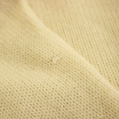 Prada Knit Sweater Long Sleeve Cashmere 52 Beige — view 5