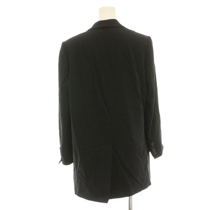 Dolce & Gabbana Tailored Jacket Wool Lining Leopard Print 40 Black HN — view 3