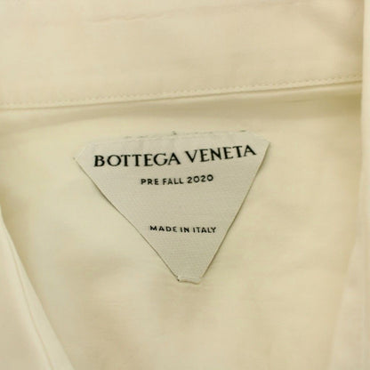 Bottega Veneta Shirt Long Sleeve Cotton 42 White — view 3