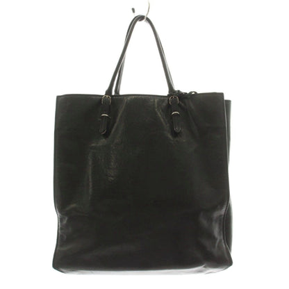 Balenciaga the Paper Tote Leather with Mirror Black — view 3