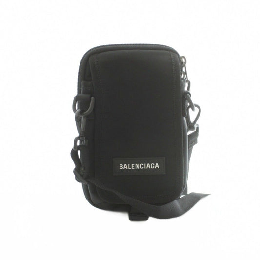 Balenciaga Explorer Crossbody Shoulder Bag Logo Black