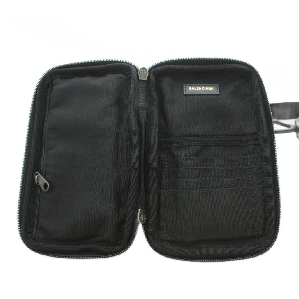 Balenciaga Explorer Crossbody Shoulder Bag Logo Black — view 5
