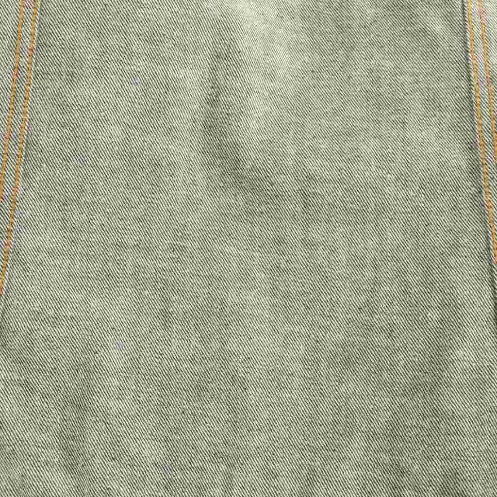 Loewe Short Trapeze Denim Jacket Soutien Collar Logo Button 34 Indigo CX — view 4