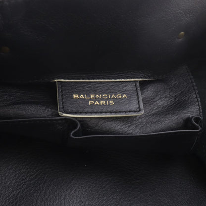 Balenciaga the Paper Leather Tote Black — view 7