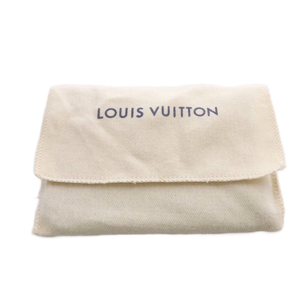 Louis Vuitton Monogram Trunk Print Pochette Cles Key Case Coin Brown — view 6
