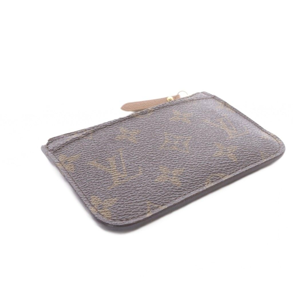 Louis Vuitton Monogram Trunk Print Pochette Cles Key Case Coin Brown — view 3