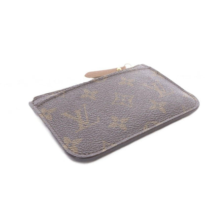 Louis Vuitton Monogram Trunk Print Pochette Cles Key Case Coin Brown — view 3