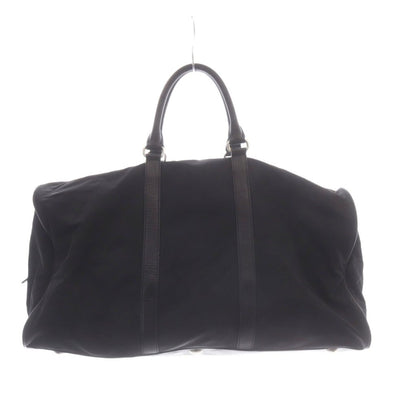 Prada Tessuto Plate Boston Bag Black — view 2