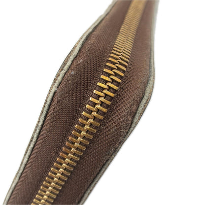 Louis Vuitton Zippy Wallet Round Brown — view 6