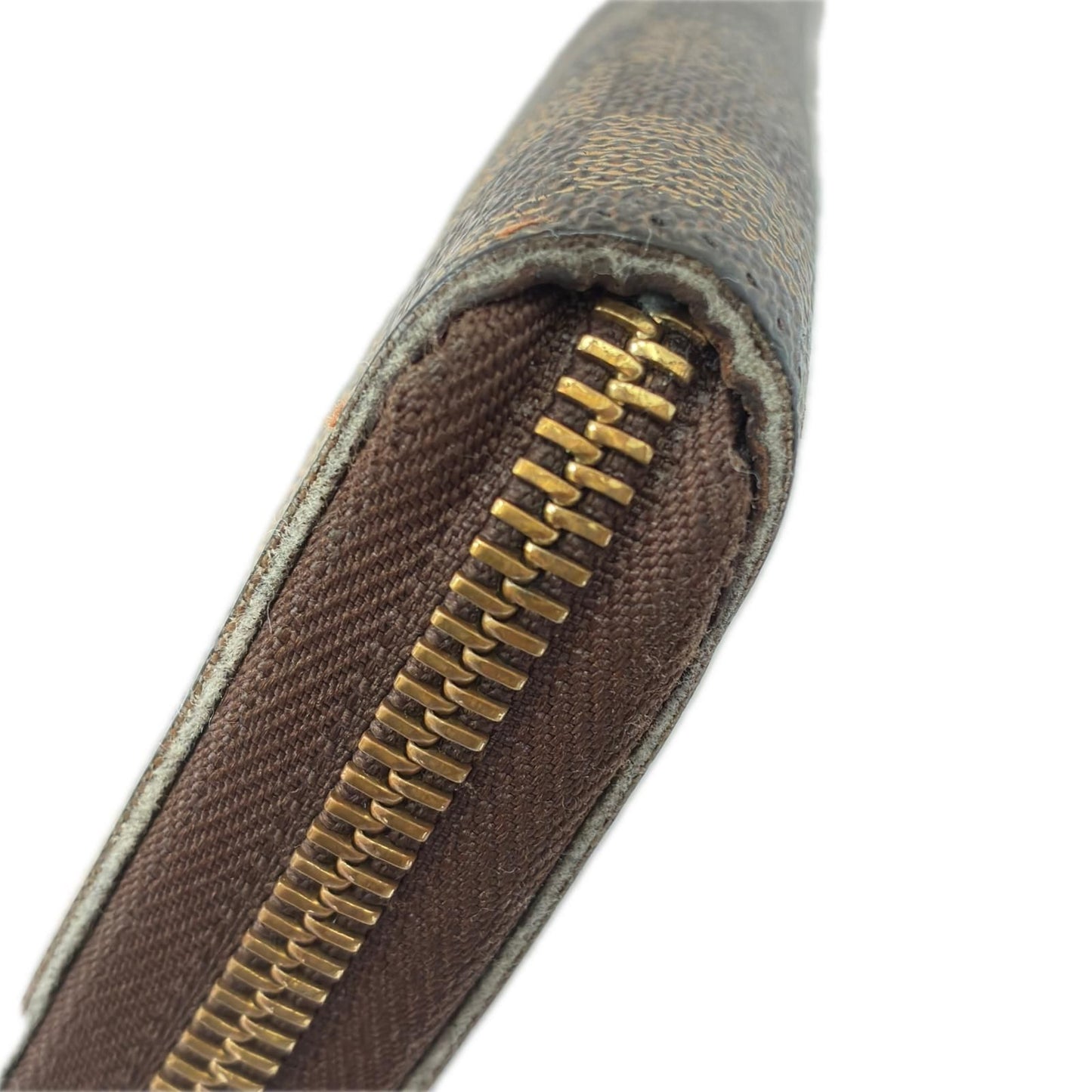 Louis Vuitton Zippy Wallet Round Brown — view 9