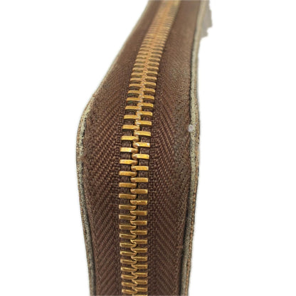 Louis Vuitton Zippy Wallet Round Brown — view 7