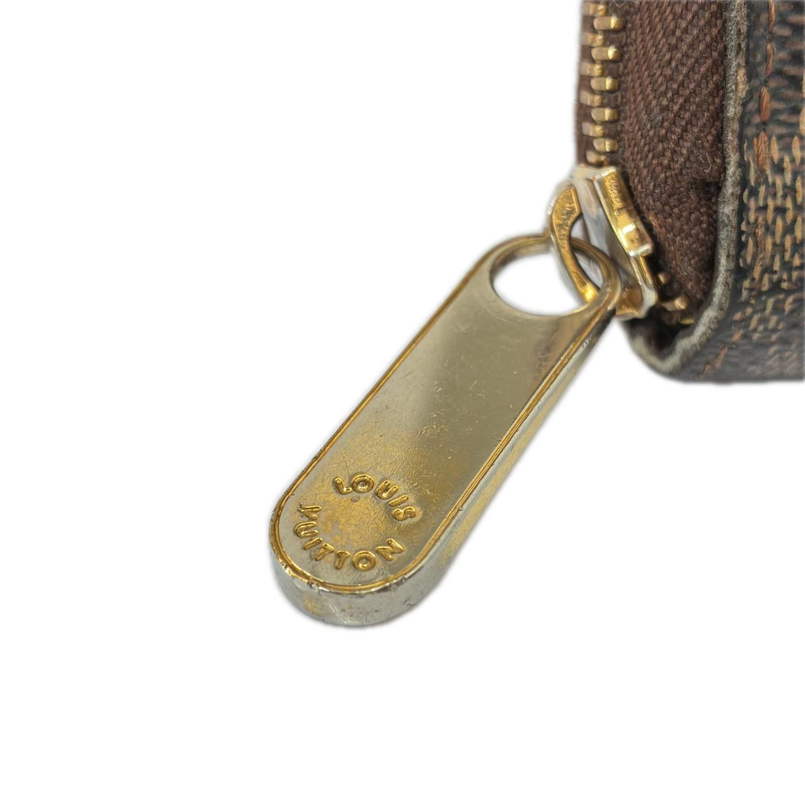 Louis Vuitton Zippy Wallet Round Brown — view 3