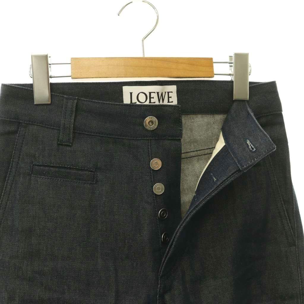 Loewe Fisherman Denim Jeans Pants Button Fly 32 Indigo — view 4