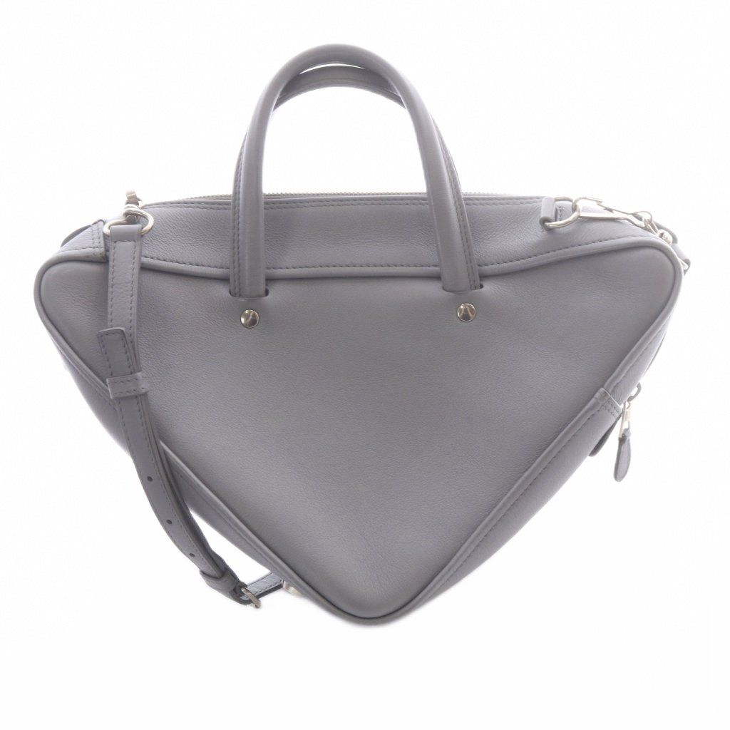 Balenciaga Triangle Duffle S 2-Way Shoulder Bag Gray — view 2