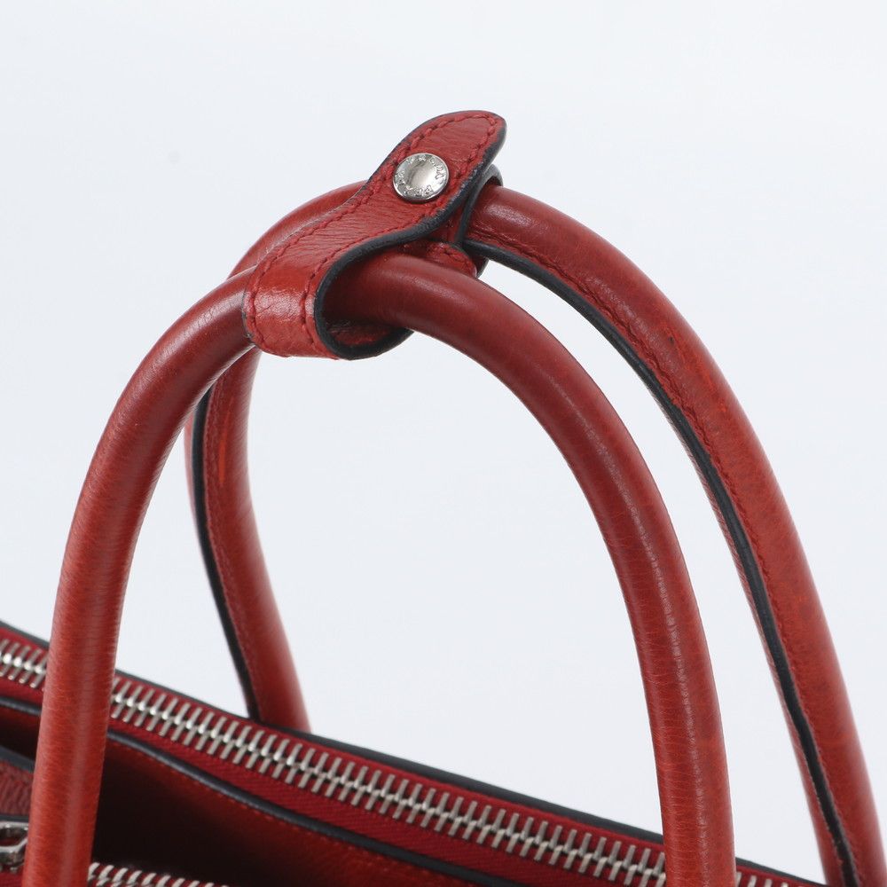Prada Included White Triangle Logo Leather 2-Way Shoulder Bag Crossbody — view 2