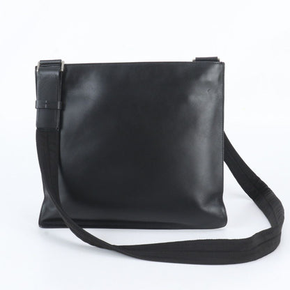 Prada White Tag Leather Shoulder Bag Crossbody Messenger Business Tote