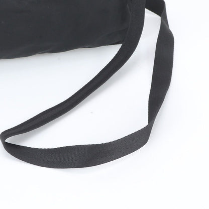Prada White Tessuto Nylon Triangle Logo Leather Shoulder Bag Crossbody Tote — view 2