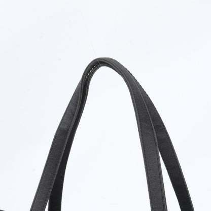 Prada White Tessuto Nylon Triangle Logo Leather Tote Shoulder Business — view 2