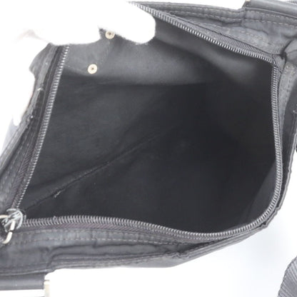 Prada White Tessuto Nylon Triangle Logo Leather Shoulder Bag Crossbody Messenger — view 7
