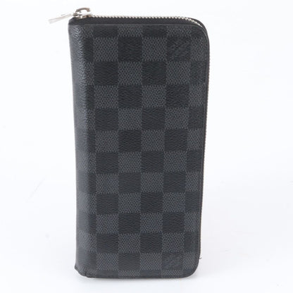 Louis Vuitton Damier Graphite Zippy Wallet Vertical Leather