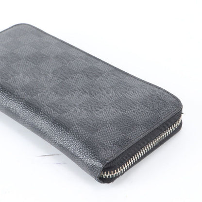 Louis Vuitton Damier Graphite Zippy Wallet Vertical Leather — view 3
