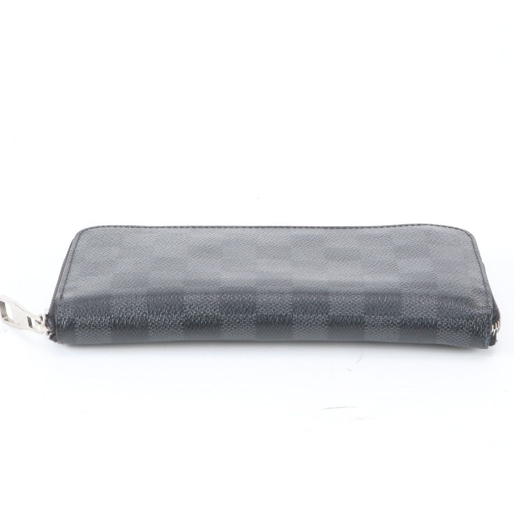 Louis Vuitton Damier Graphite Zippy Wallet Vertical Leather — view 5