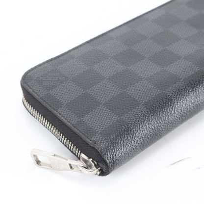Louis Vuitton Damier Graphite Zippy Wallet Vertical Leather — view 4