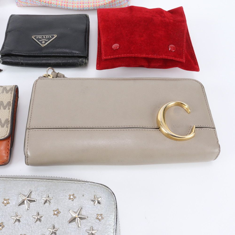 Prada Set of 8 Leather Bifold Wallet — view 6