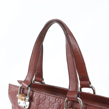 Gucci Guccissima Bamboo Leather Tote Shoulder Hand — view 2