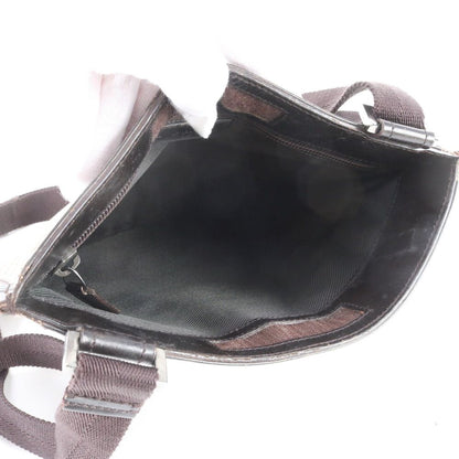 Gucci GG Canvas Leather Shoulder Bag Crossbody Messenger Business Tote — view 7