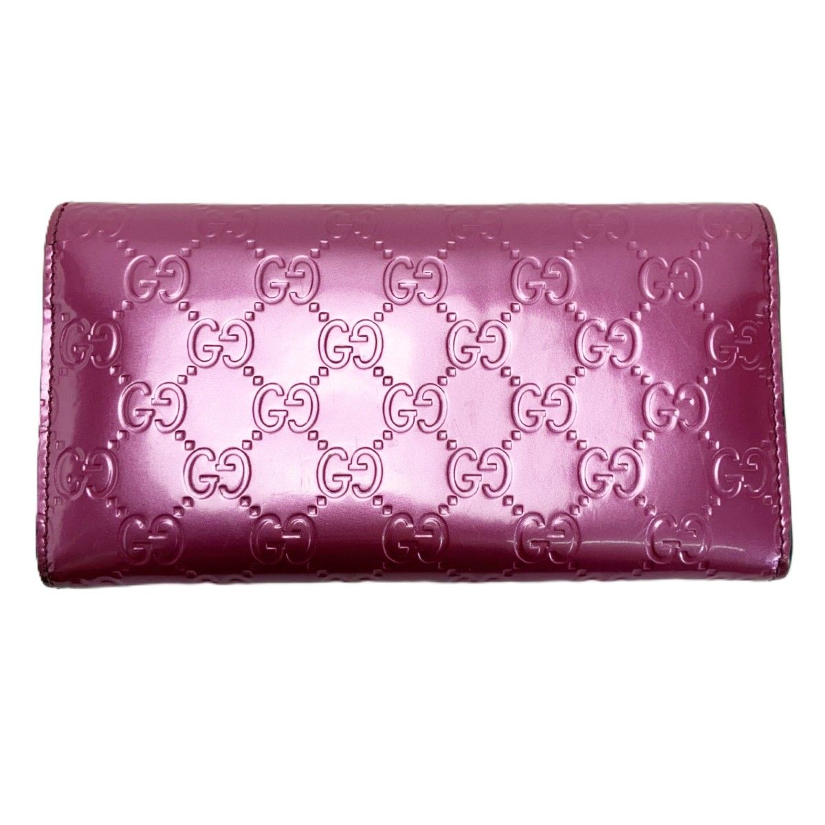 Gucci Brea Heart Enamel Pink Wallet — view 2