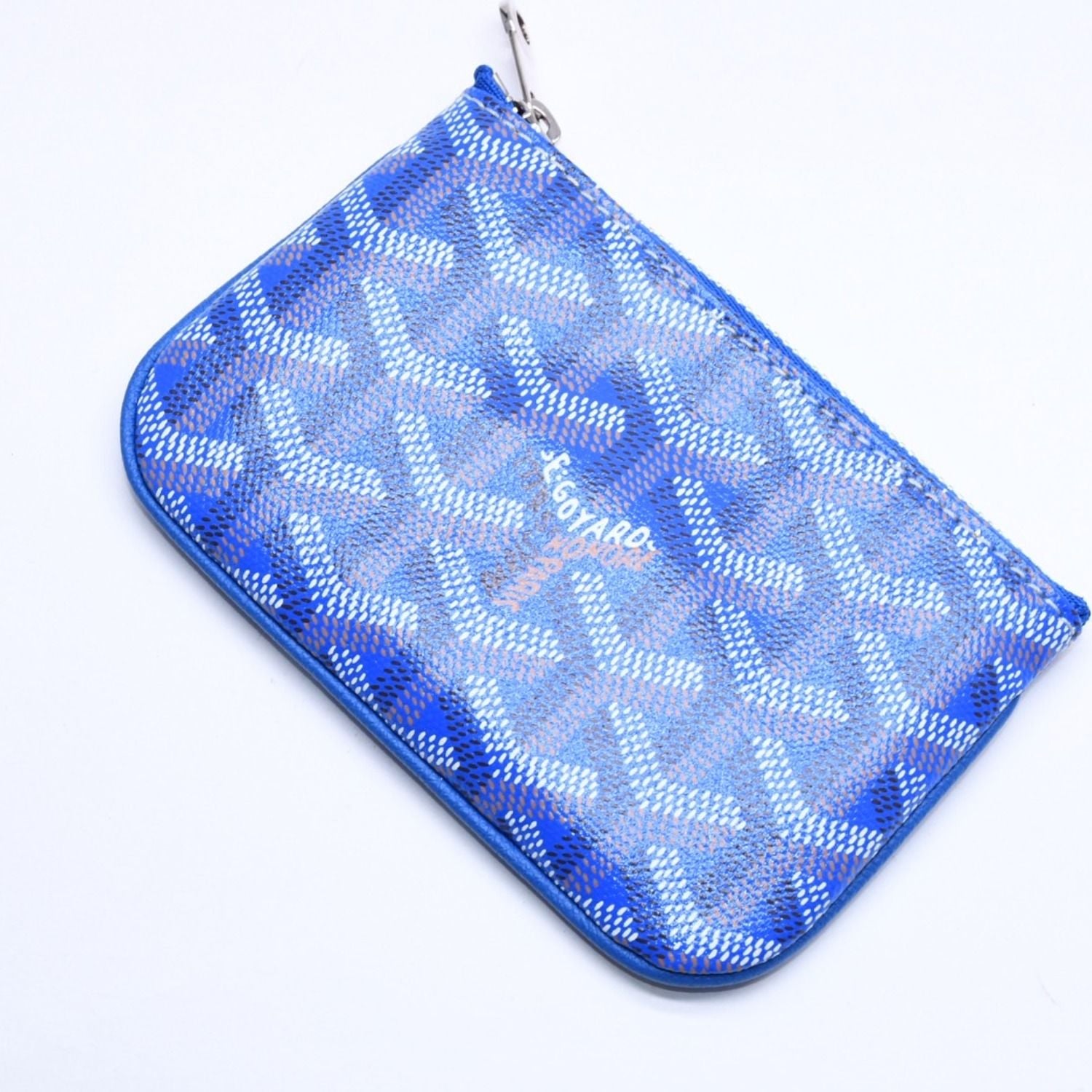 Goyard Pouch Sena Nano Key Blue Silver — view 3