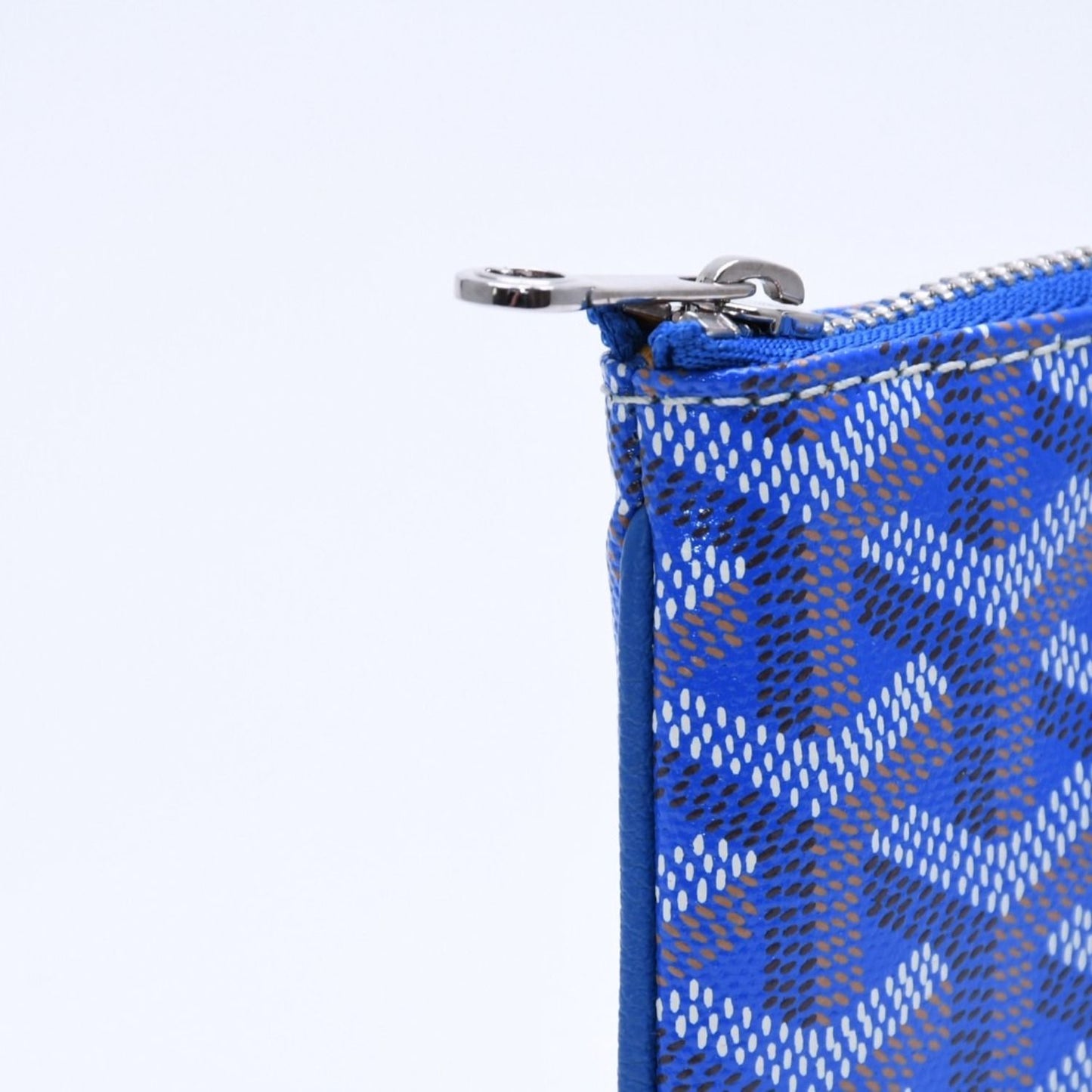 Goyard Pouch Sena Nano Key Blue Silver — view 7