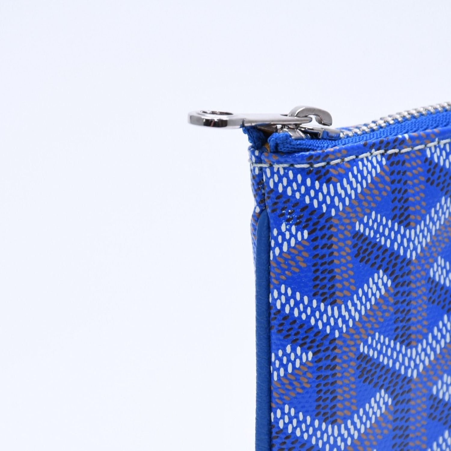 Goyard Pouch Sena Nano Key Blue Silver — view 7