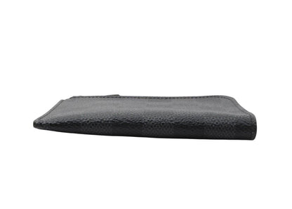Louis Vuitton Coin Case Porte-Monnaie NM Black Damier Graphite Purse Silver — view 3