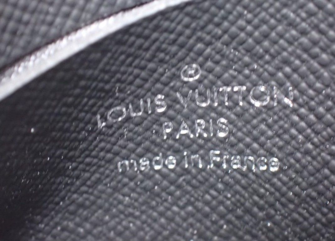 Louis Vuitton Coin Case Porte-Monnaie NM Black Damier Graphite Purse Silver — view 9