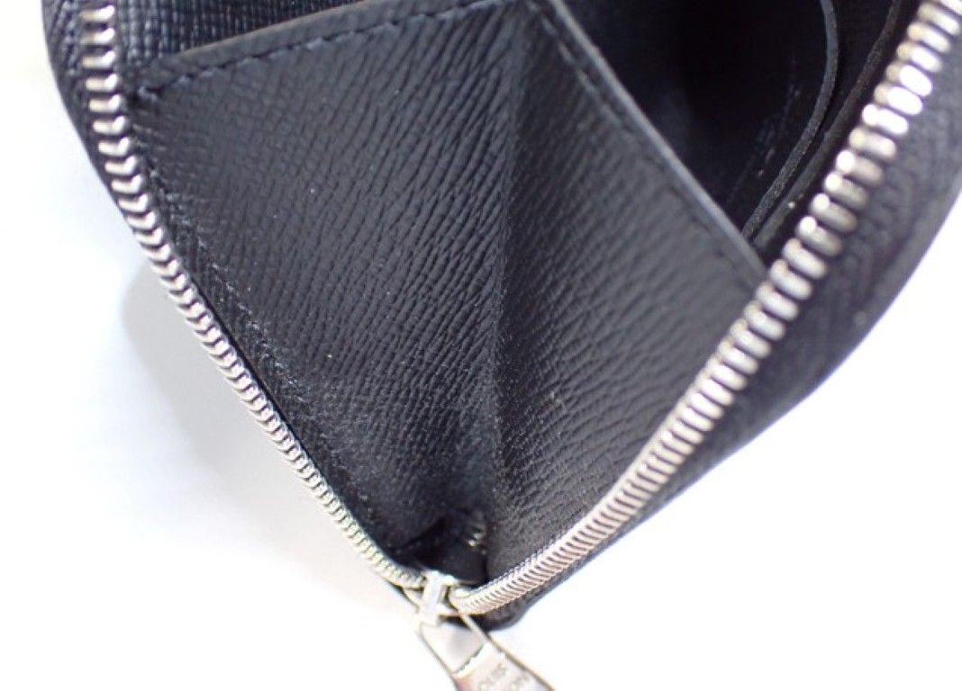 Louis Vuitton Coin Case Porte-Monnaie NM Black Damier Graphite Purse Silver — view 7