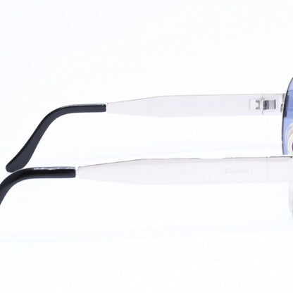 Chanel Sunglasses Eyewear Silver Purple Lens — view 4