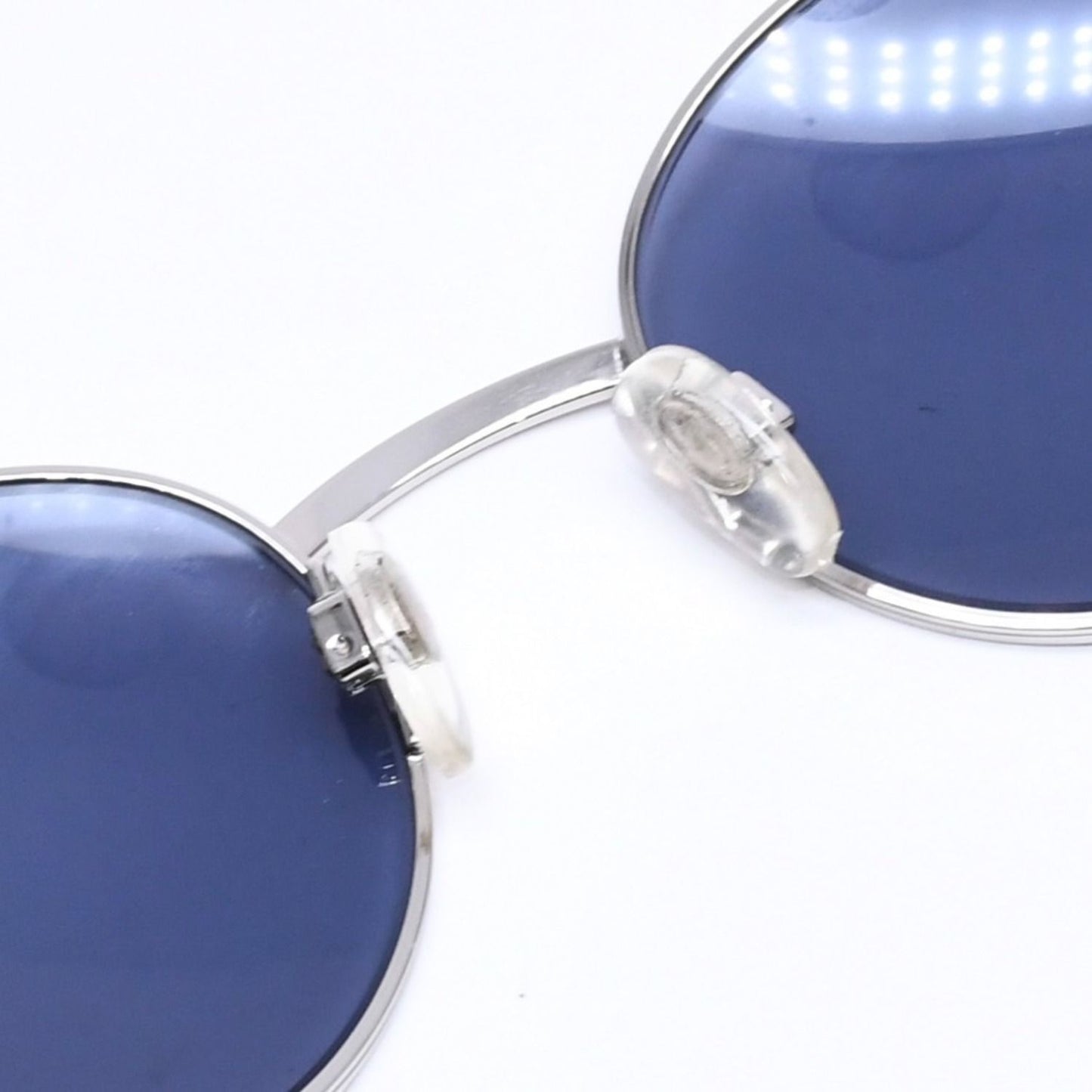 Chanel Sunglasses Eyewear Silver Purple Lens — view 8