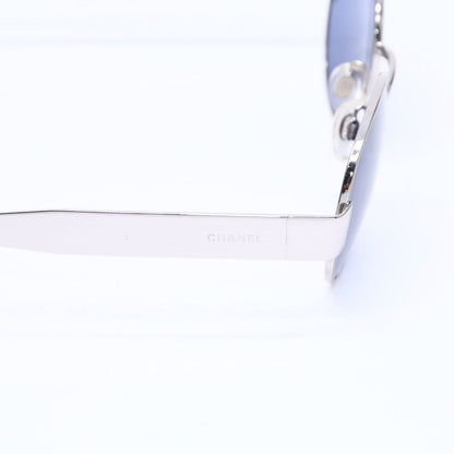 Chanel Sunglasses Eyewear Silver Purple Lens — view 7
