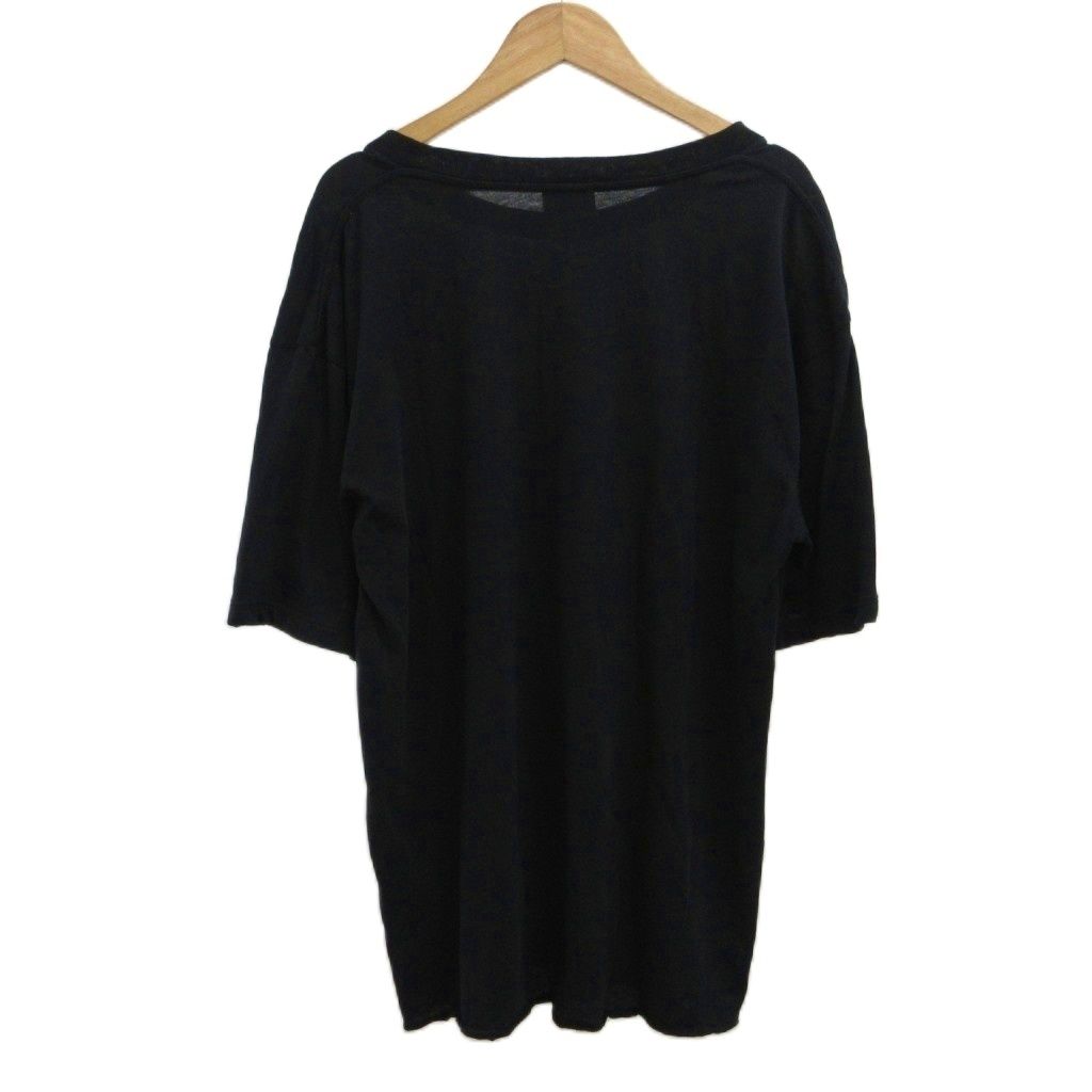 Saint Laurent Paris T-Shirt XS Black Logo Print Short Sleeve Uncut Top PP — view 2
