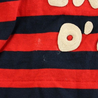 Gucci Top Blouse Short Sleeve French Border Pattern Logo Embroidery Xxs — view 9